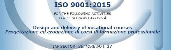 Certificazione ISO 9001